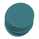 Aqua Blue Round Card - 3 x 3 Round Gmund Colors Matt 111C