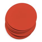 Cayenne Red Round Card - 3 x 3 Round Gmund Colors Matt 111C