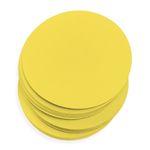 Canary Yellow Round Card - 3 x 3 Round Gmund Colors Matt 111C