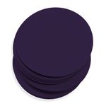Grape Purple Round Card - 3 x 3 Round Gmund Colors Matt 111C