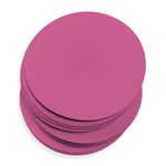Fuchsia Round Card - 8 x 8 Round Gmund Colors Matt 111C
