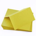 Chartreuse Folded Place Card - Gmund Colors Matt 111C