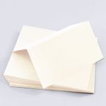 Wedding Cream Folded Place Card - Gmund Colors Matt 74C