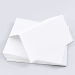 Fluorescent White Folded Place Card - Gmund Colors Matt 74C