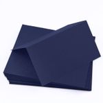 Midnight Blue Folded Place Card - Gmund Colors Matt 74C