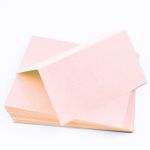 Rosa Pink Folded Place Card - Gmund Colors Matt 111C