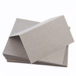 Stone Gray Folded Place Card - Gmund Colors Matt 111C