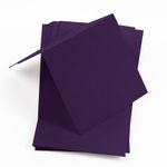 Grape Purple Square Place Card - Gmund Colors Matt 111C