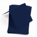 Midnight Blue Square Place Card - Gmund Colors Matt 74C