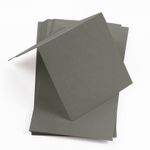 Slate Gray Square Place Card - Gmund Colors Matt 111C