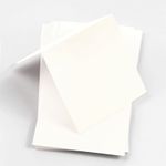Wedding White Square Place Card - Gmund Colors Matt 74C