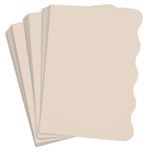 Sage Arch Shaped Card - A2 Gmund Colors Matt 4 1/4 x 5 1/2 111C - LCI Paper