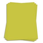 Chartreuse Card Stock - 11 x 17 Gmund Colors Matt 74lb Cover