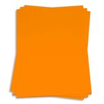 Pumpkin Orange Card Stock - 11 x 17 Gmund Colors Matt 111lb Cover