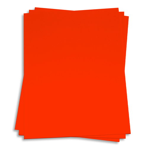 Red Premium Colored Card Stock Paper