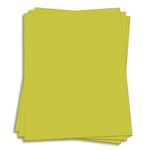 Chartreuse Card Stock - 12 x 18 Gmund Colors Matt 74lb Cover