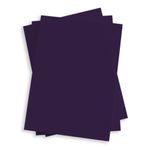 Grape Purple Flat Card - A2 Gmund Colors Matt 4 1/4 x 5 1/2 111C