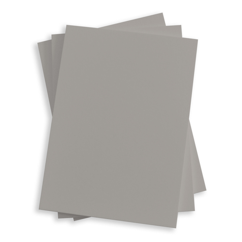 Stone Grey Flat Card - A2 Gmund Colors Matt 4 1/4 x 5 1/2 111C - LCI Paper