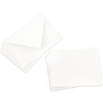 Cards with Envelopes, Wedding White Matt, A2 Flat