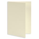 Wedding Cream Folded Card - A2 Gmund Colors Matt 4 1/4 x 5 1/2 111C