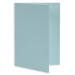 Placid Blue Folded Card - A2 Gmund Colors Matt 4 1/4 x 5 1/2 111C