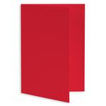 Scarlet Red Folded Card - A2 Gmund Colors Matt 4 1/4 x 5 1/2 111C