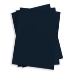 A1 Gmund Colors Matt Dark Navy Blue Blank Cards - Flat, 111lb Cover