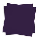 Grape Purple Square Flat Card - 5 1/4 x 5 1/4 Gmund Colors Matt 111C