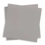 Stone Grey Square Flat Card - 5 1/4 x 5 1/4 Gmund Colors Matt 111C