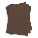 Chocolate Brown Flat Card - 4 7/8 x 6 7/8 Gmund Colors Matt 111C