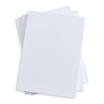 Pocket Enclosure Gmund Colors Matt Fluorescent White - Flat, 111lb Cover