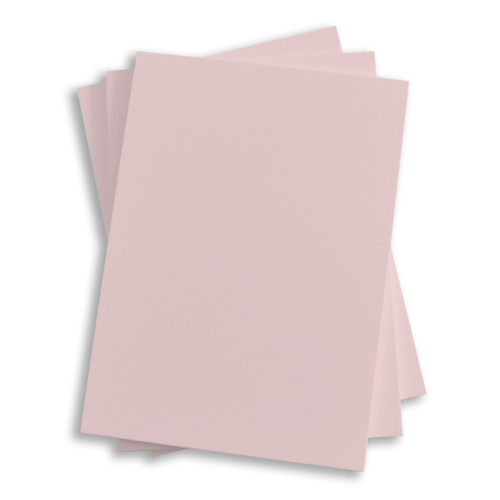 Rosa Pink Flat Card - 4 7/8 x 6 7/8 Gmund Colors Matt 111C - LCI Paper