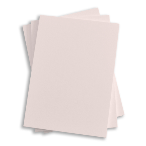 Powder Pink Round Card - 8 x 8 Round Gmund Colors Matt 111C - LCI Paper