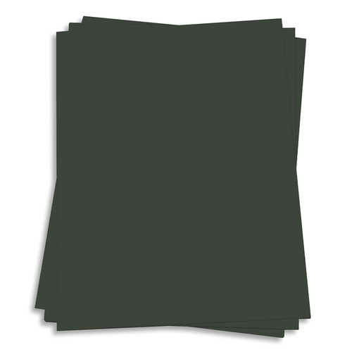 Black Forest Card Stock - 27 x 39 Gmund Colors Matt 111lb Cover