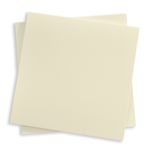 Wedding Cream Square Flat Card - 6 1/4 x 6 1/4 Gmund Colors Matt 111C