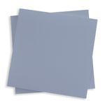 Storm Cloud Blue Square Flat Card - 6 1/4 x 6 1/4 Gmund Colors Matt 111C