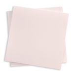 Powder Pink Square Flat Card - 6 1/4 x 6 1/4 Gmund Colors Matt 111C
