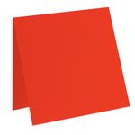 Cayenne Square Folded Card - 6 1/4 x 6 1/4 Gmund Colors Matt 111C