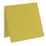 Chartreuse Square Folded Card - 6 1/4 x 6 1/4 Gmund Colors Matt 111C