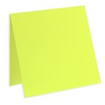 Key Lime Square Folded Card - 6 1/4 x 6 1/4 Gmund Colors Matt 111C