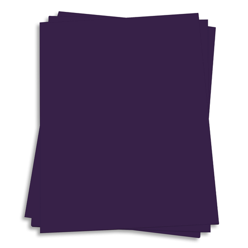 Grape Purple Paper - 27 x 39 Gmund Colors Matt 68lb Text - LCI Paper