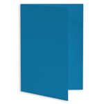 Cyan Blue Folded Card - A6 Gmund Colors Matt 4 1/2 x 6 1/4 111C