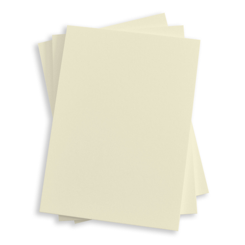 Wedding Cream Card Stock - 12 x 18 Gmund Colors Matt 111lb Cover - LCI Paper
