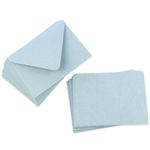 Cards with Envelopes, Placid Blue Matt, A7 Flat