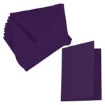 Cards with Envelopes, Grape Matt, A7 Folded