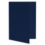 Midnight Blue Folded Card - A7 Gmund Colors Matt 5 1/8 x 7 111C