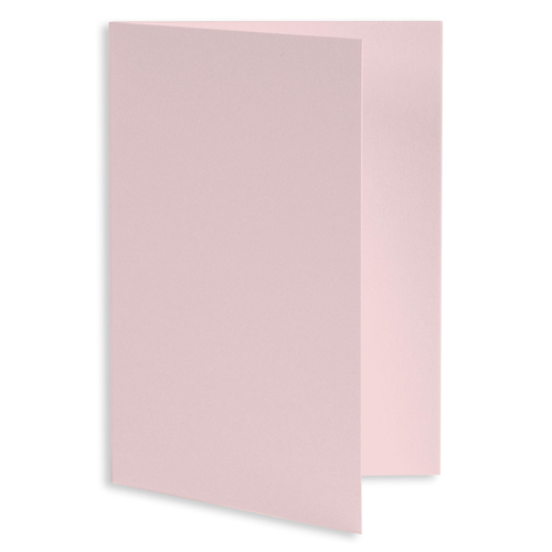 Rosa Pink Flat Card - 4 7/8 x 6 7/8 Gmund Colors Matt 111C - LCI Paper