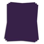Grape Purple Card Stock - 8 1/2 x 11 Gmund Colors Matt 111lb Cover