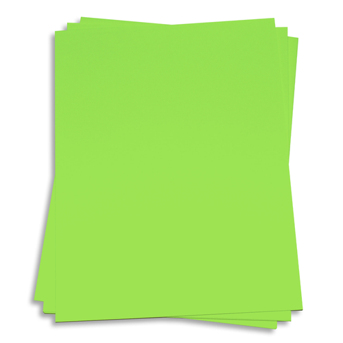 Leaf Green Paper - 8 ½ x 11 Gmund Colors Matt 68lb Text