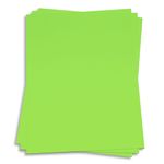 Leaf Green Card Stock - 8 1/2 x 11 Gmund Colors Matt 111lb Cover